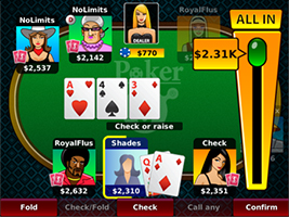 Texas Hold'em Poker Online by SolverLabs